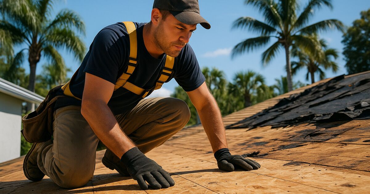 Roof decking in Florida: when it needs replacing and what it costs