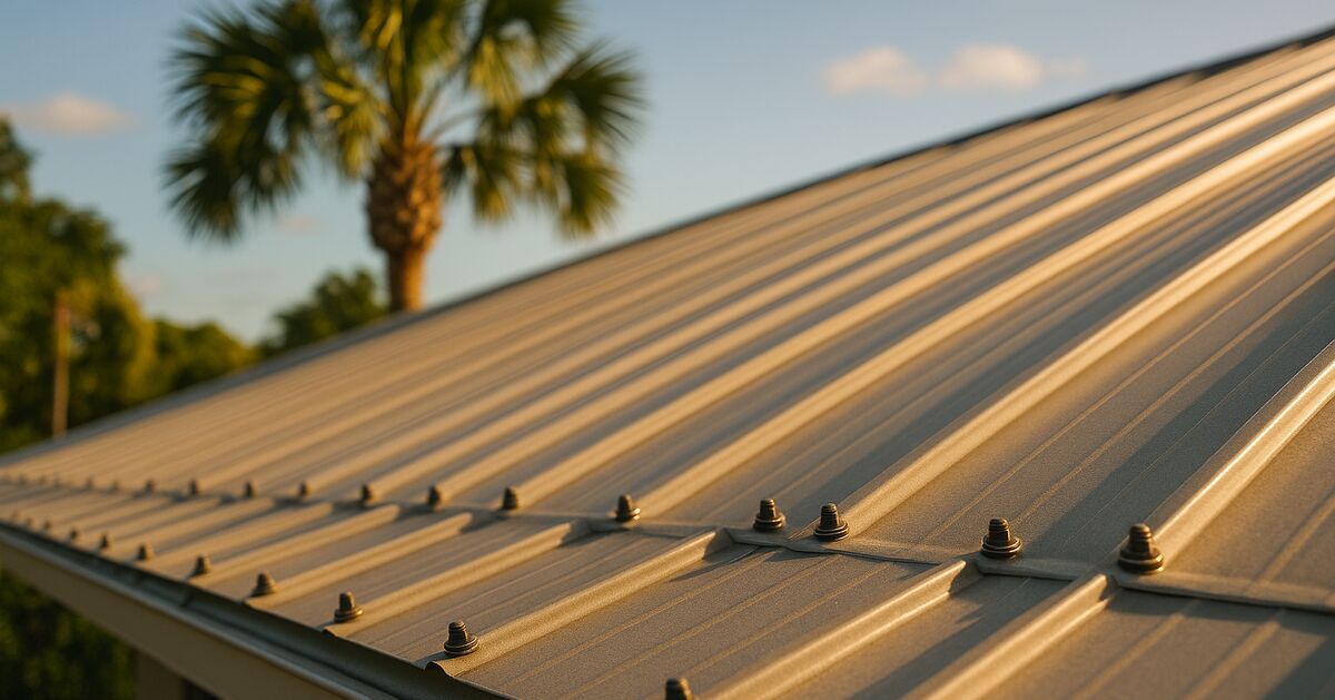 Why metal roof screws back out on Florida homes - and when it becomes serious